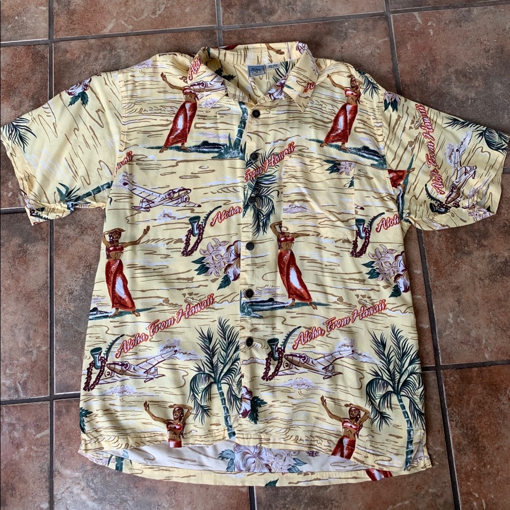 Hawaiian Print Shirt